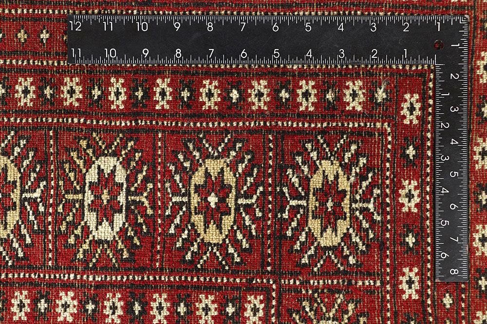 Firebrick Bokhara 8' 1 x 10' 4 - No. 59406 - ALRUG Rug Store
