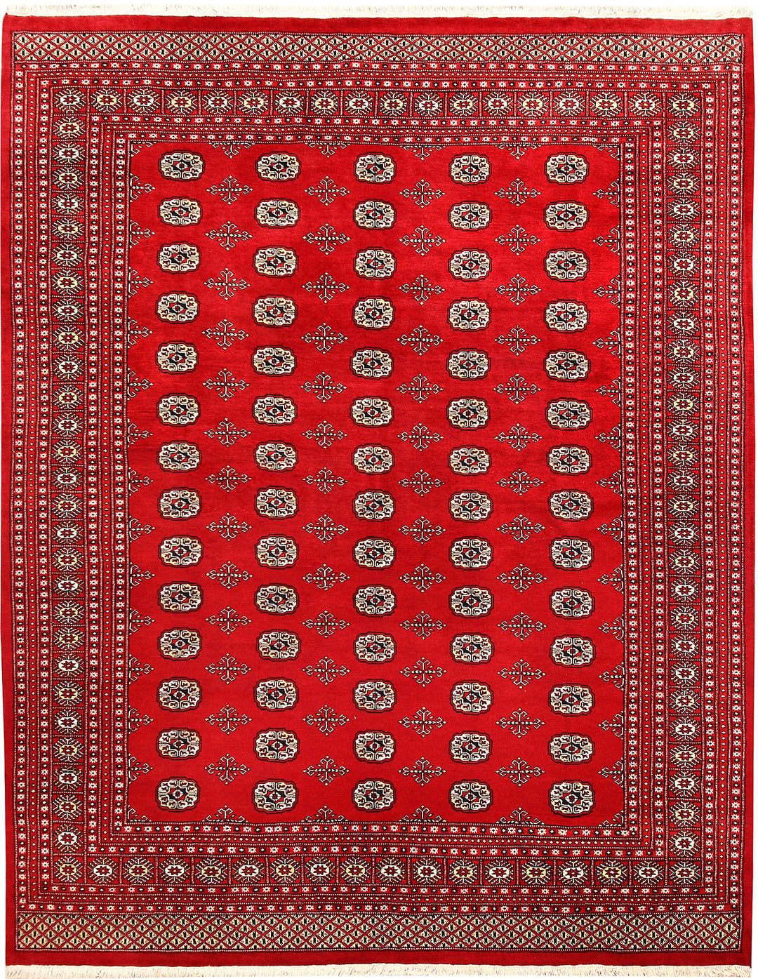 Firebrick Bokhara 8' 1 x 10' 4 - No. 59406 - ALRUG Rug Store