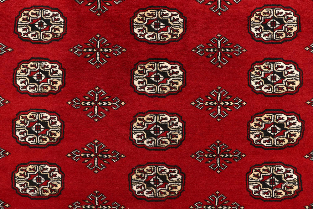 Firebrick Bokhara 7' 11 x 10' - No. 59407 - ALRUG Rug Store