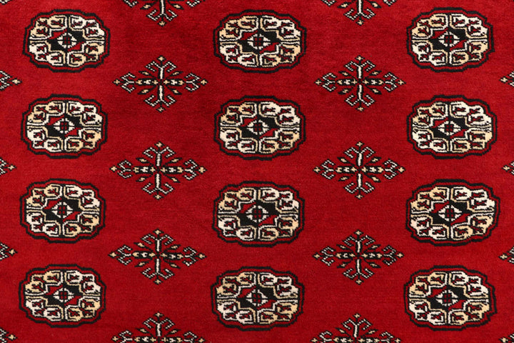 Firebrick Bokhara 7' 11 x 10' - No. 59407 - ALRUG Rug Store
