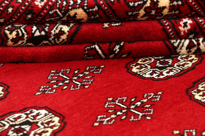 Firebrick Bokhara 7' 11 x 10' - No. 59407 - ALRUG Rug Store