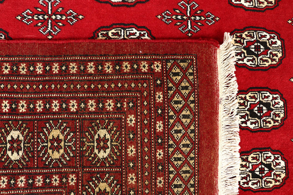 Firebrick Bokhara 7' 11 x 10' - No. 59407 - ALRUG Rug Store