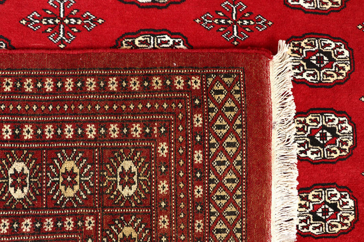 Firebrick Bokhara 7' 11 x 10' - No. 59407 - ALRUG Rug Store