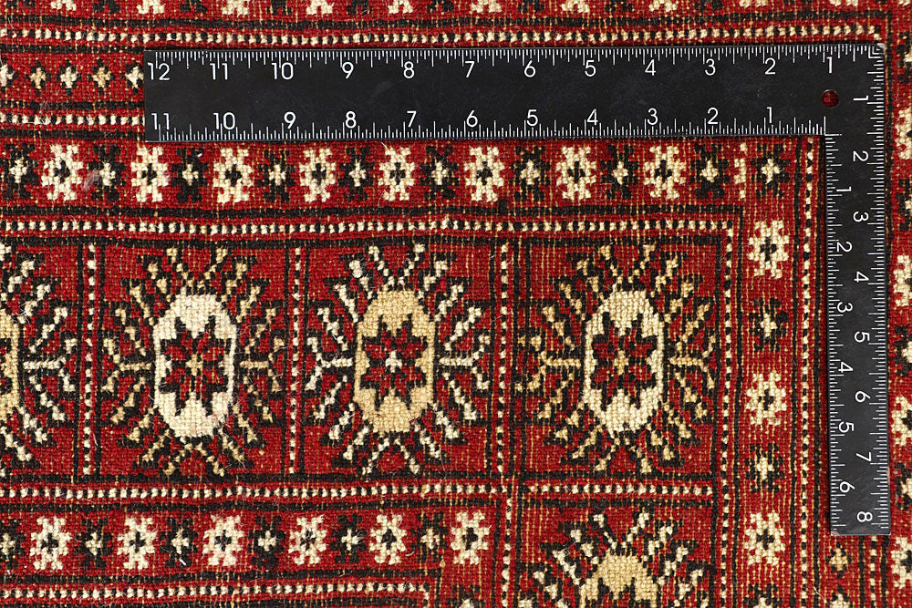 Firebrick Bokhara 7' 11 x 10' - No. 59407 - ALRUG Rug Store