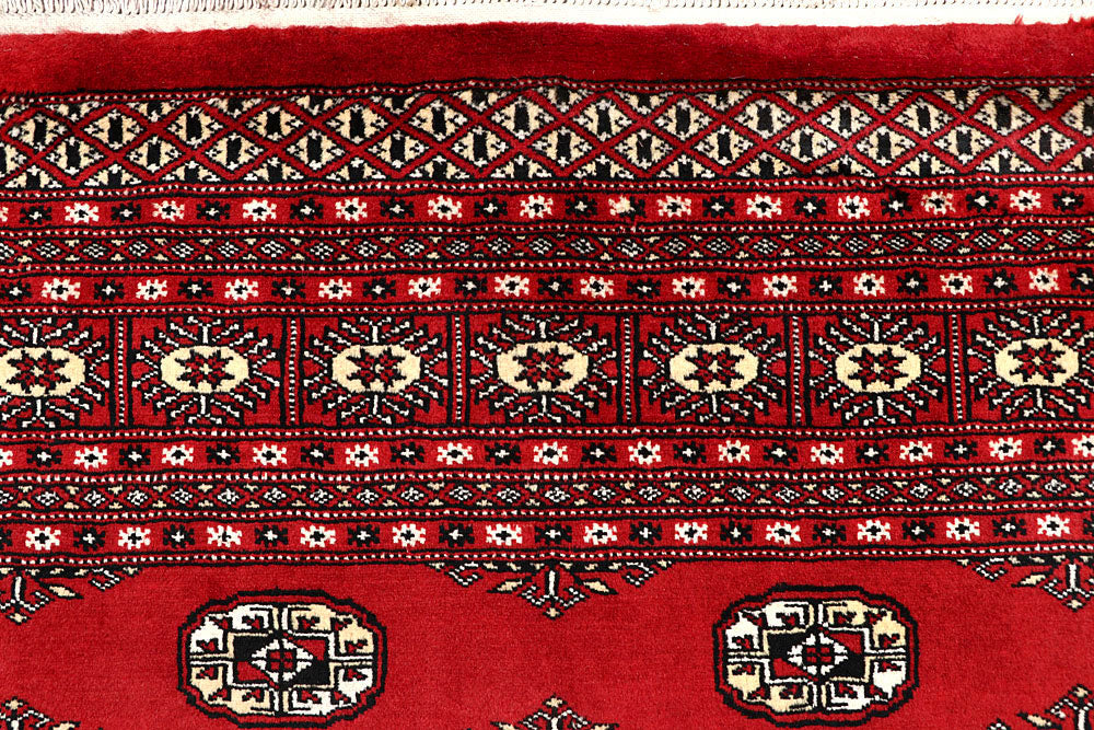 Firebrick Bokhara 8' 1 x 10' 5 - No. 59408 - ALRUG Rug Store