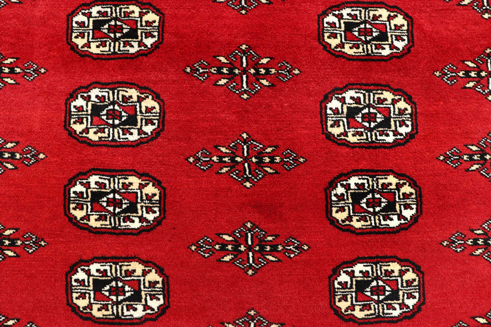 Firebrick Bokhara 8' 1 x 10' 5 - No. 59408 - ALRUG Rug Store