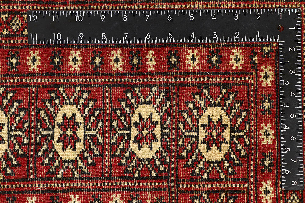 Firebrick Bokhara 8' 1 x 10' 5 - No. 59408 - ALRUG Rug Store