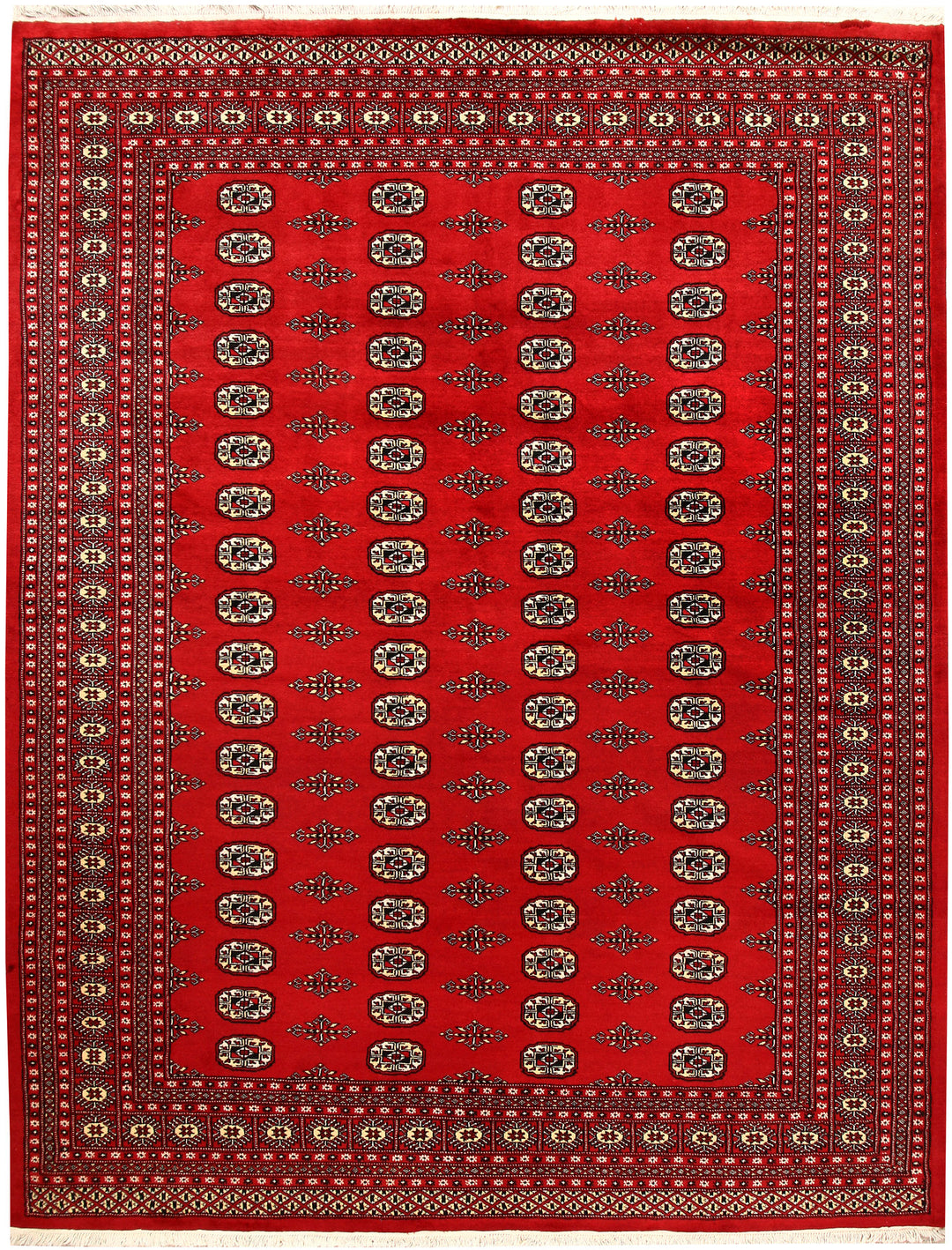 Firebrick Bokhara 8' 1 x 10' 5 - No. 59408 - ALRUG Rug Store