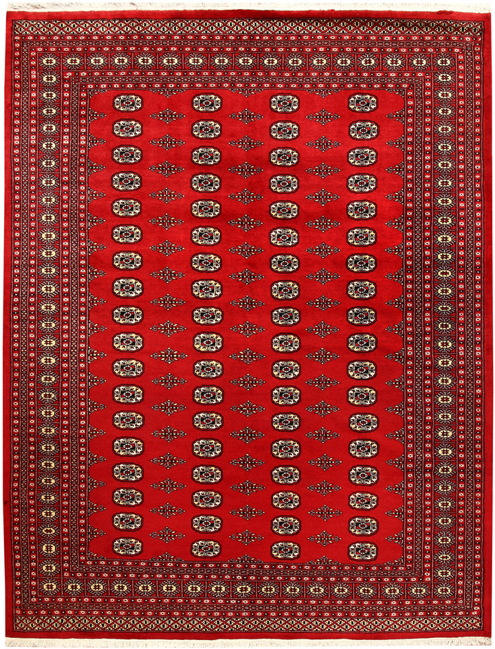 Firebrick Bokhara 8' 1 x 10' 5 - No. 59408 - ALRUG Rug Store