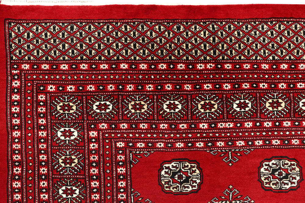 Firebrick Bokhara 8' 1 x 10' 2 - No. 59409 - ALRUG Rug Store