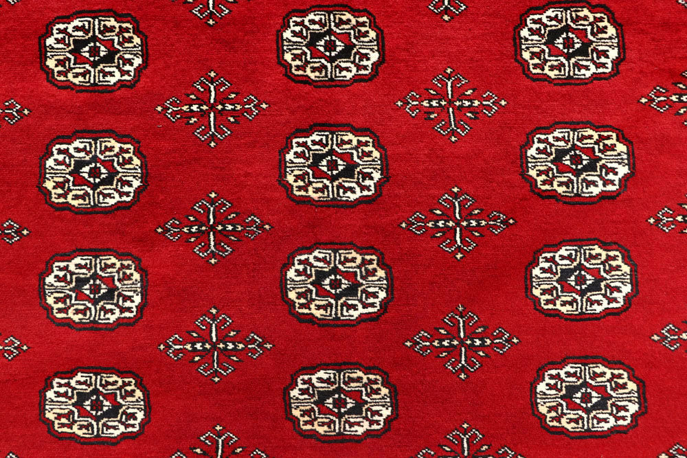 Firebrick Bokhara 8' 1 x 10' 2 - No. 59409 - ALRUG Rug Store