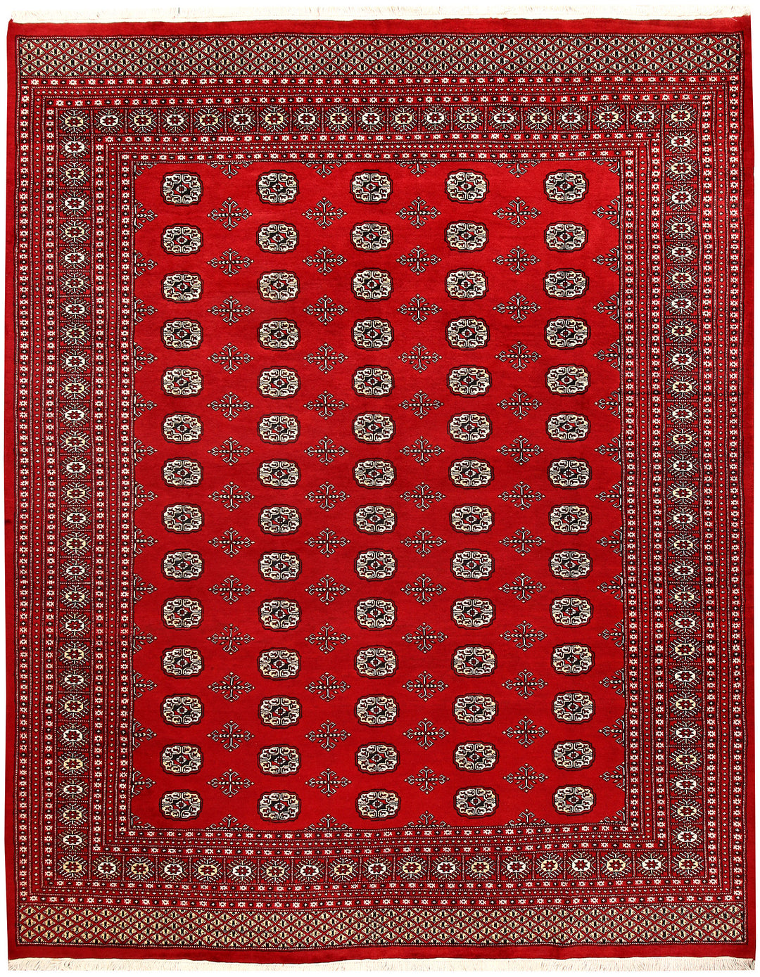 Firebrick Bokhara 8' 1 x 10' 2 - No. 59409 - ALRUG Rug Store