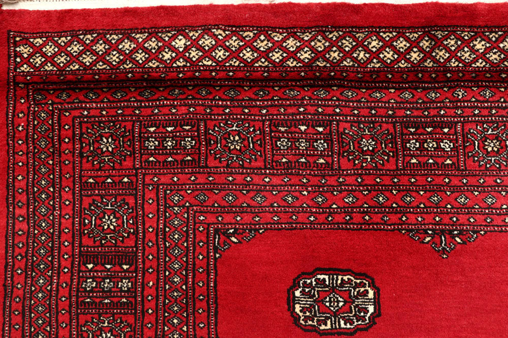 Red Bokhara 7' 9 x 10' 8 - No. 59412 - ALRUG Rug Store
