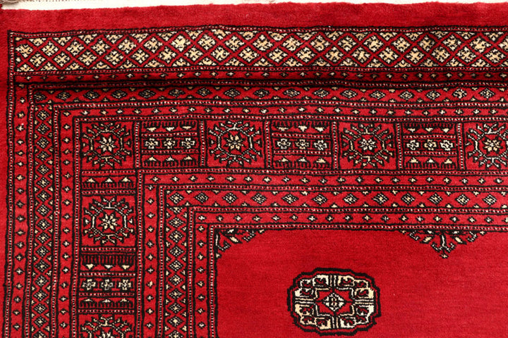 Red Bokhara 7' 9 x 10' 8 - No. 59412 - ALRUG Rug Store