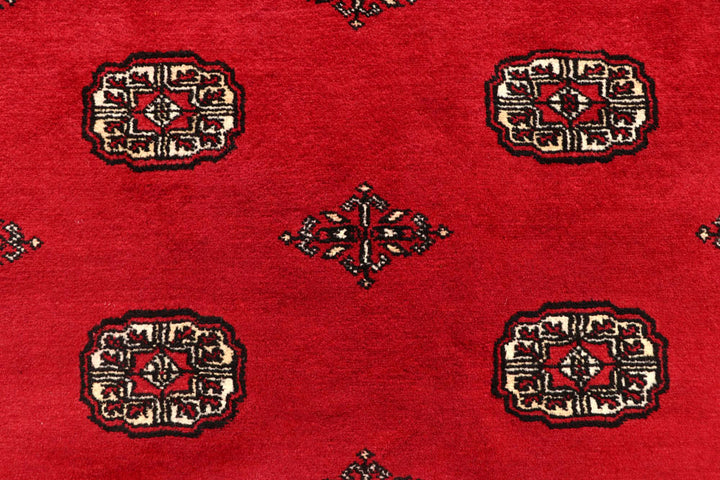 Red Bokhara 7' 9 x 10' 8 - No. 59412 - ALRUG Rug Store