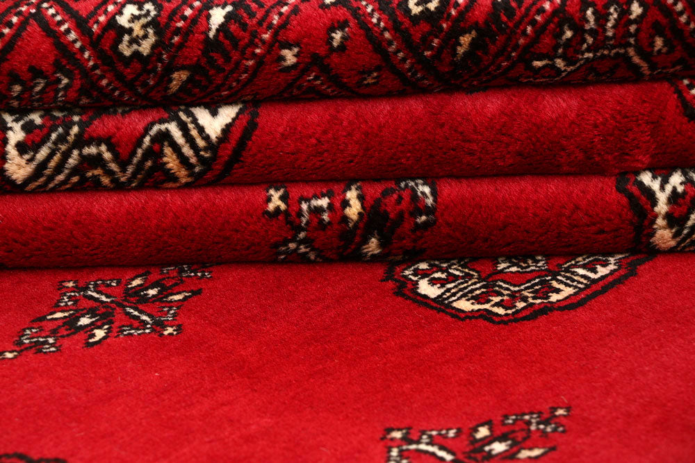 Red Bokhara 7' 9 x 10' 8 - No. 59412 - ALRUG Rug Store