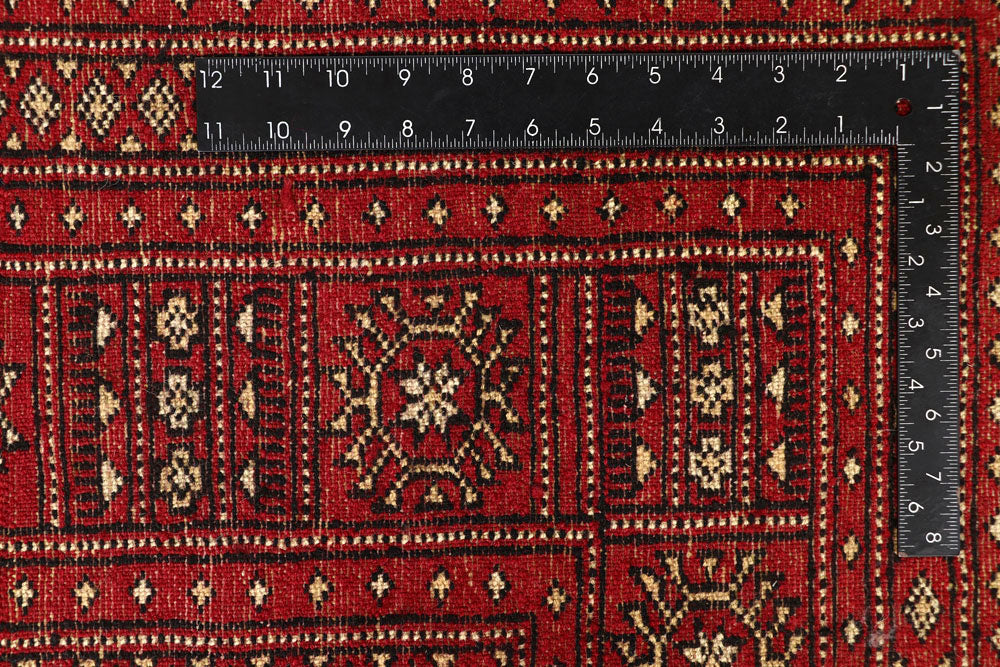 Red Bokhara 7' 9 x 10' 8 - No. 59412 - ALRUG Rug Store