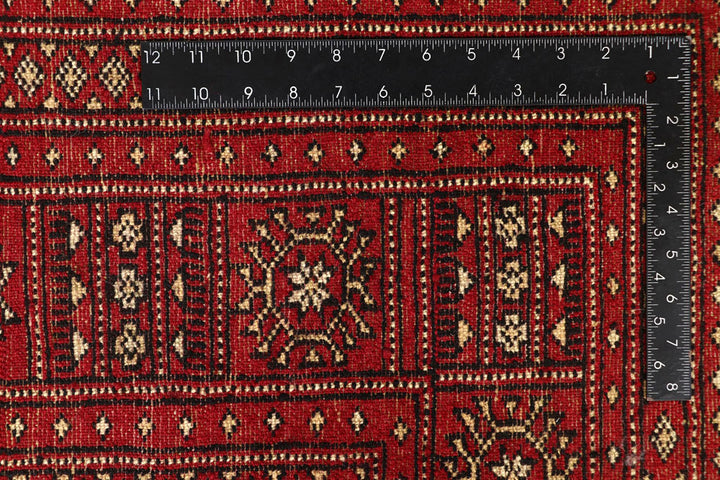 Red Bokhara 7' 9 x 10' 8 - No. 59412 - ALRUG Rug Store