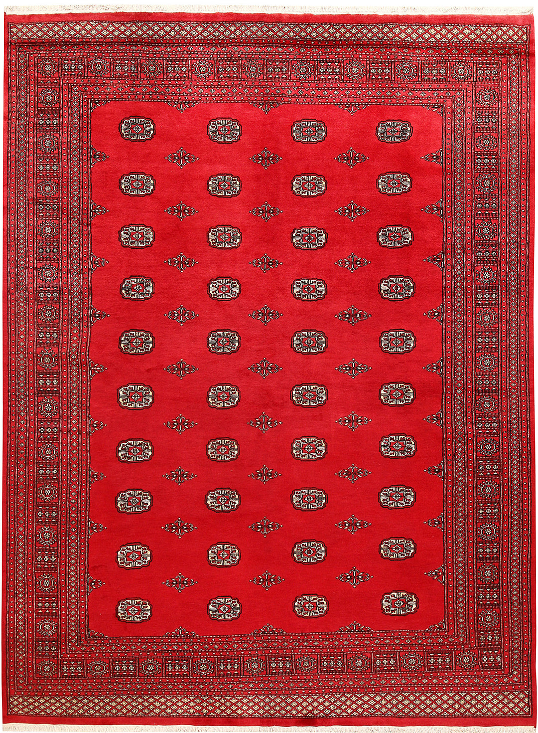 Red Bokhara 7' 9 x 10' 8 - No. 59412 - ALRUG Rug Store