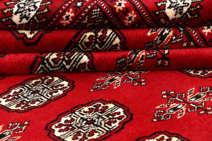 Red Bokhara 7' 10 x 10' - No. 59413 - ALRUG Rug Store