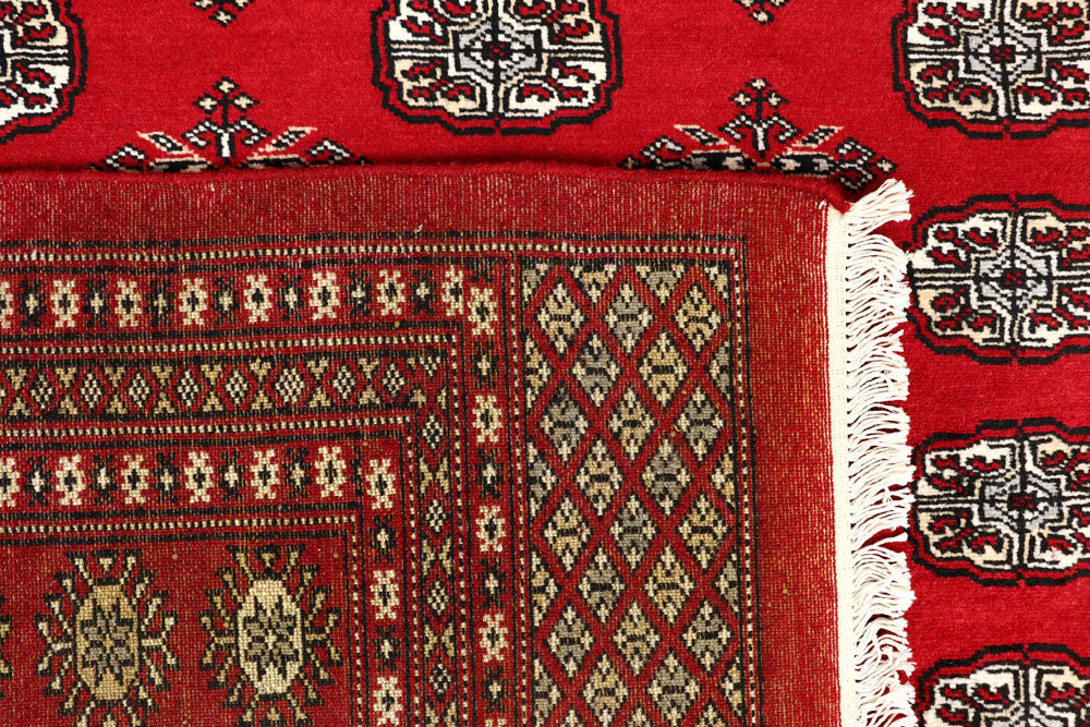 Red Bokhara 7' 10 x 10' - No. 59413 - ALRUG Rug Store