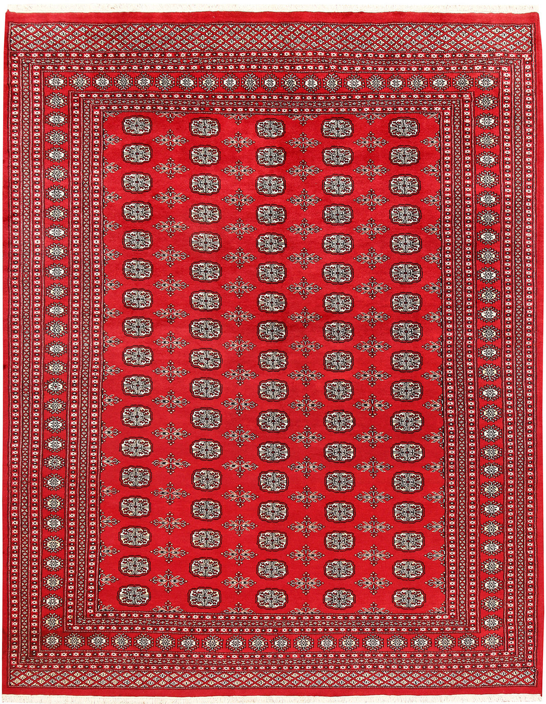 Red Bokhara 7' 10 x 10' - No. 59413 - ALRUG Rug Store