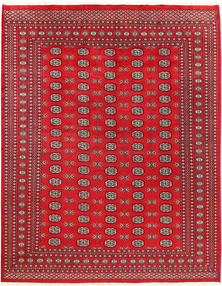 Red Bokhara 7' 10 x 10' - No. 59413 - ALRUG Rug Store