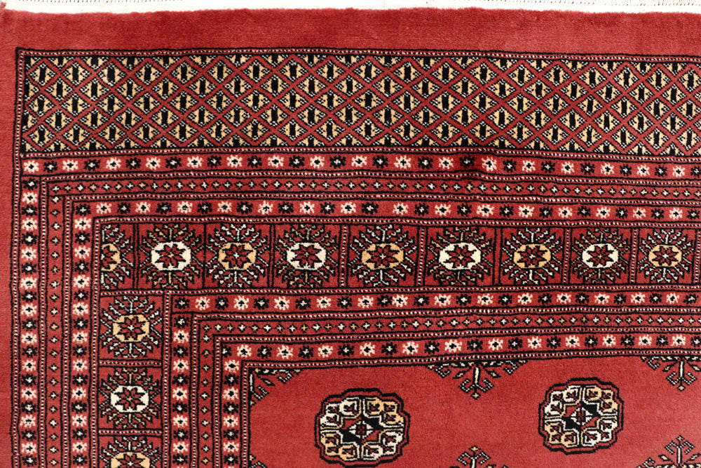 Salmon Bokhara 8' 2 x 10' 2 - No. 59415 - ALRUG Rug Store