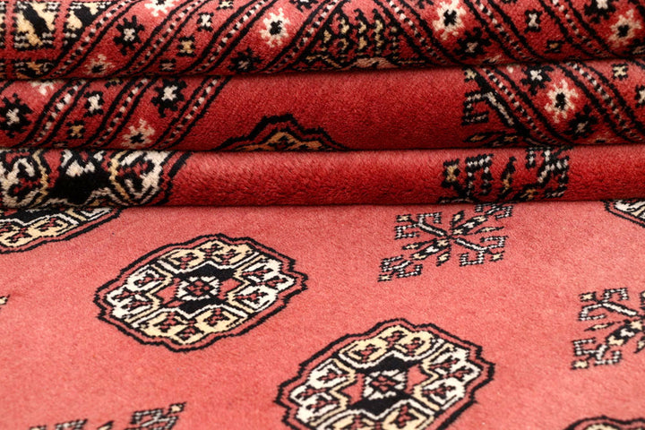 Salmon Bokhara 8' 2 x 10' 2 - No. 59415 - ALRUG Rug Store