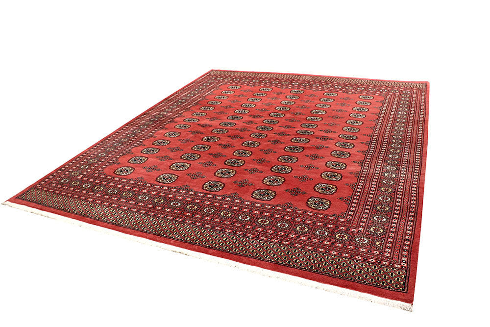 Salmon Bokhara 8' 2 x 10' 2 - No. 59415 - ALRUG Rug Store