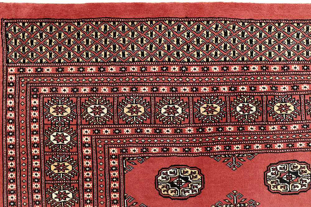 Salmon Bokhara 8' 2 x 10' - No. 59416 - ALRUG Rug Store