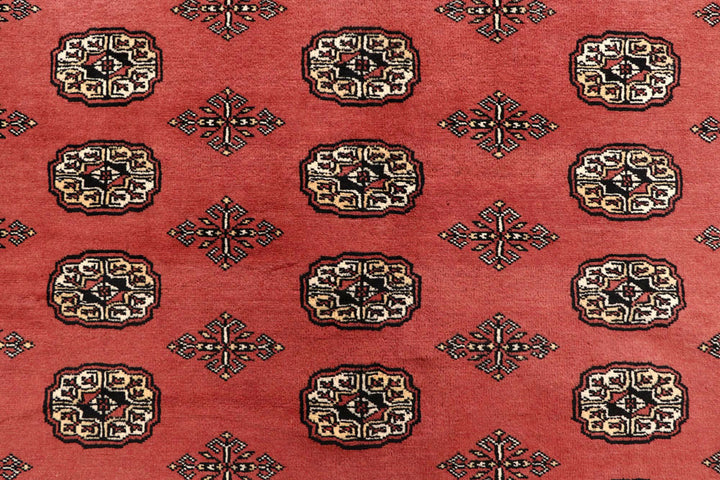 Salmon Bokhara 8' 2 x 10' - No. 59416 - ALRUG Rug Store