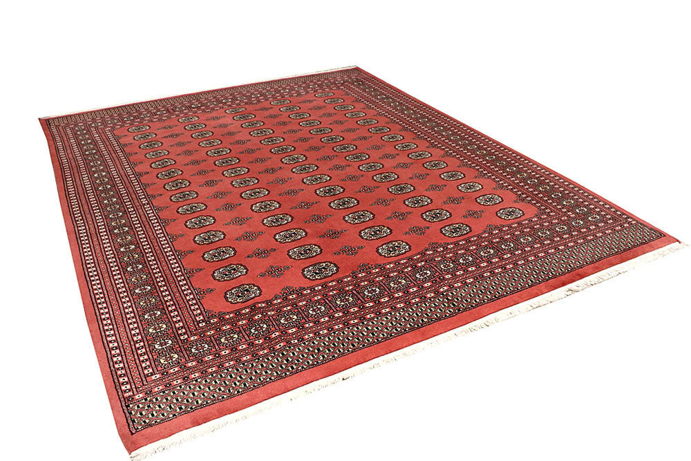 Salmon Bokhara 8' 2 x 10' - No. 59416 - ALRUG Rug Store