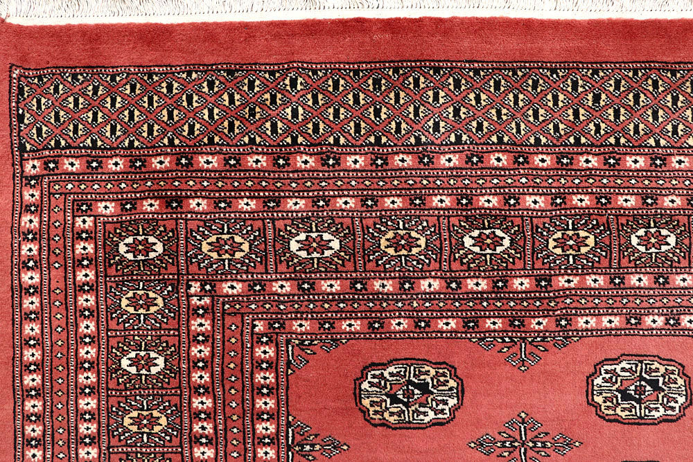 Salmon Bokhara 8' x 10' 2 - No. 59417 - ALRUG Rug Store