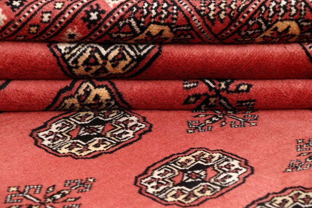 Salmon Bokhara 8' x 10' 2 - No. 59417 - ALRUG Rug Store