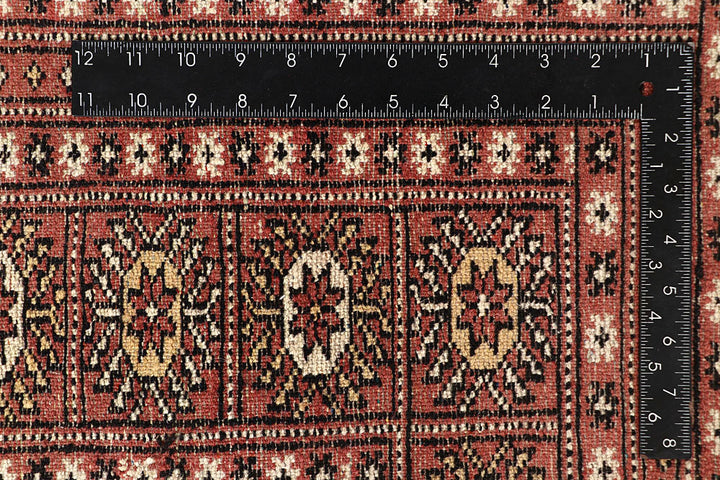 Salmon Bokhara 8' x 10' 2 - No. 59417 - ALRUG Rug Store