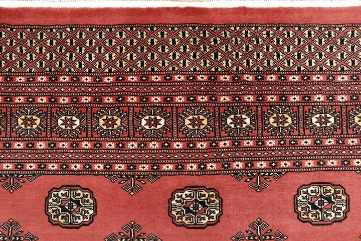Salmon Bokhara 8' 2 x 10' 1 - No. 59419 - ALRUG Rug Store