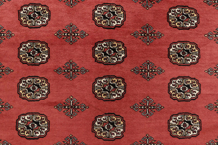 Salmon Bokhara 8' 2 x 10' 1 - No. 59419 - ALRUG Rug Store