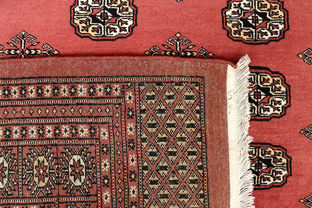 Salmon Bokhara 8' 2 x 10' 1 - No. 59419 - ALRUG Rug Store