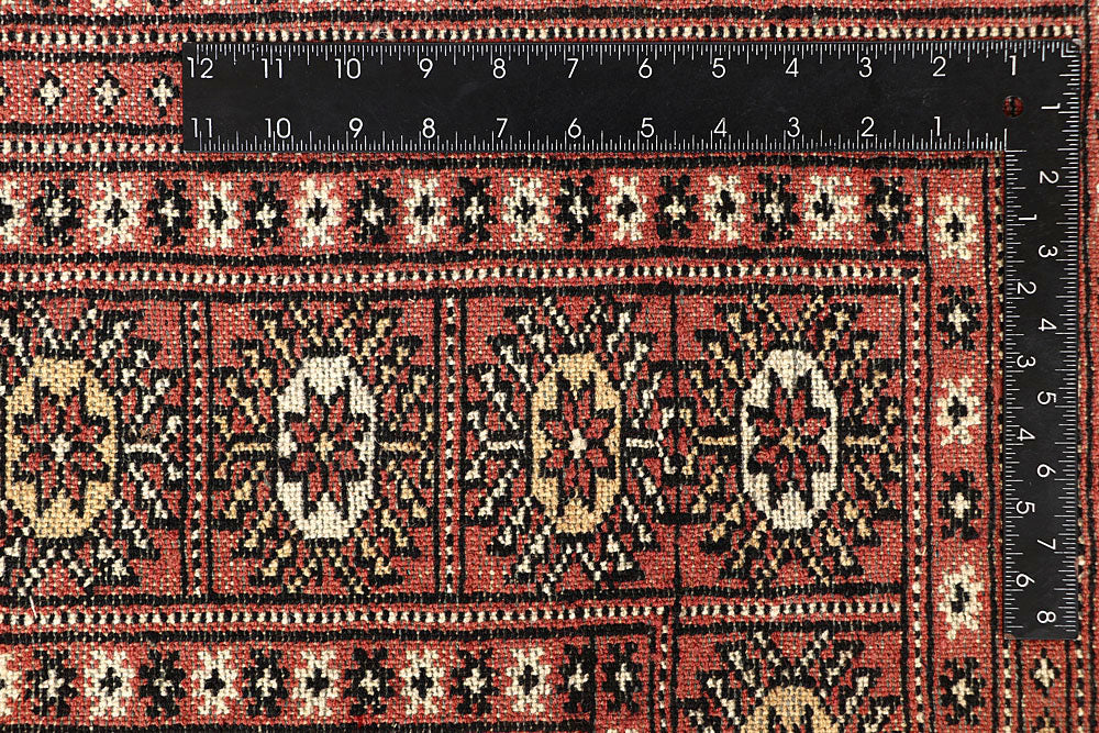 Salmon Bokhara 8' 2 x 10' 1 - No. 59419 - ALRUG Rug Store