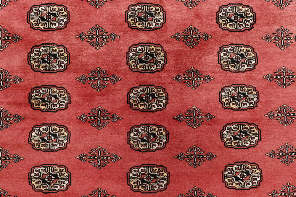 Salmon Bokhara 8' 2 x 10' - No. 59420 - ALRUG Rug Store