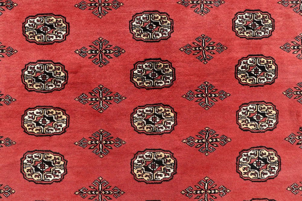 Salmon Bokhara 8' 2 x 10' 1 - No. 59421 - ALRUG Rug Store