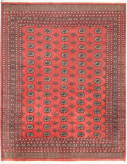 Salmon Bokhara 8' 2 x 10' 1 - No. 59421 - ALRUG Rug Store
