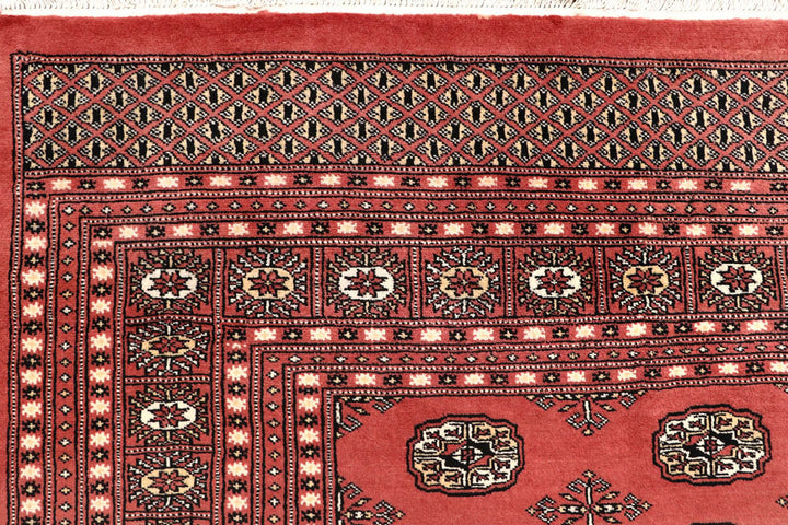 Salmon Bokhara 7' 10 x 9' 11 - No. 59422 - ALRUG Rug Store