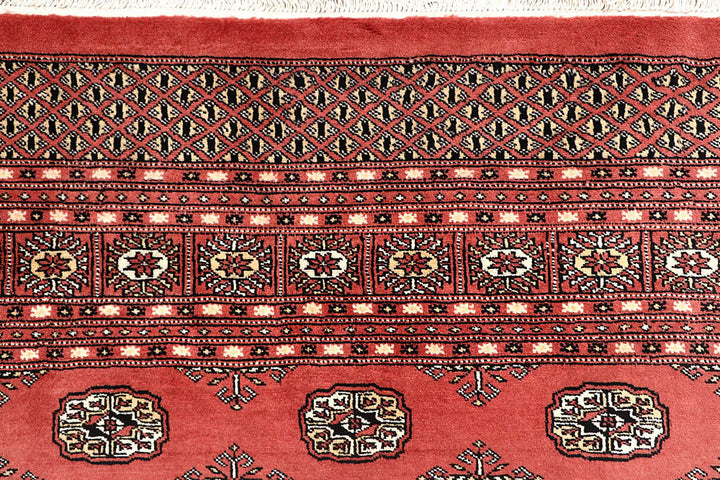 Salmon Bokhara 7' 10 x 9' 11 - No. 59422 - ALRUG Rug Store