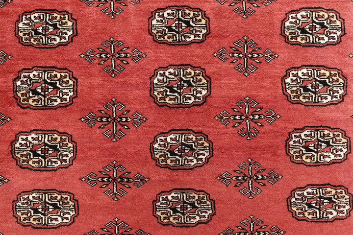 Salmon Bokhara 7'  10" x 9'  11" - No. QA97405