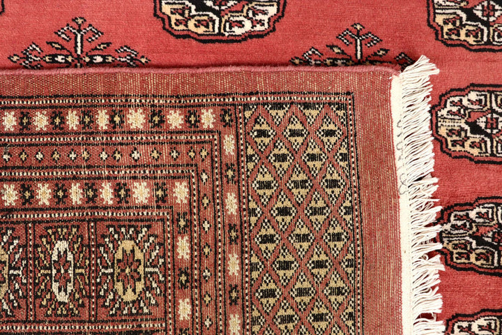 Salmon Bokhara 7' 10 x 9' 11 - No. 59422 - ALRUG Rug Store