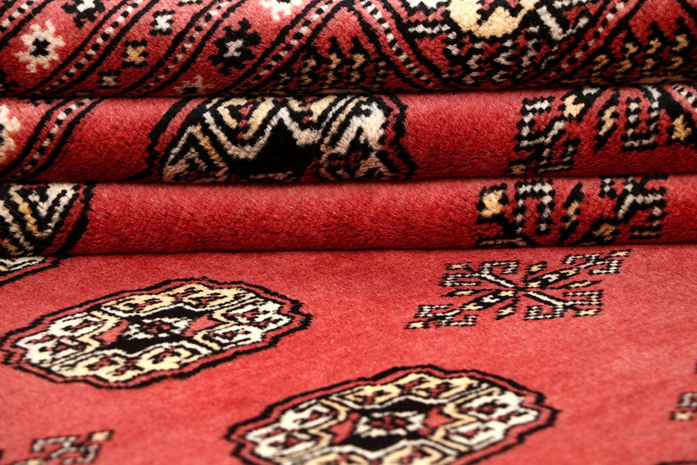 Salmon Bokhara 8' 4 x 10' 5 - No. 59423 - ALRUG Rug Store