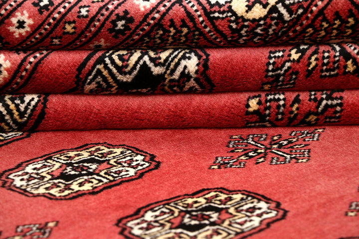 Salmon Bokhara 8' 4 x 10' 5 - No. 59423 - ALRUG Rug Store