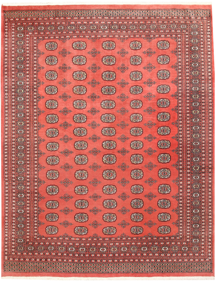 Salmon Bokhara 8' x 10' 2 - No. 59424 - ALRUG Rug Store